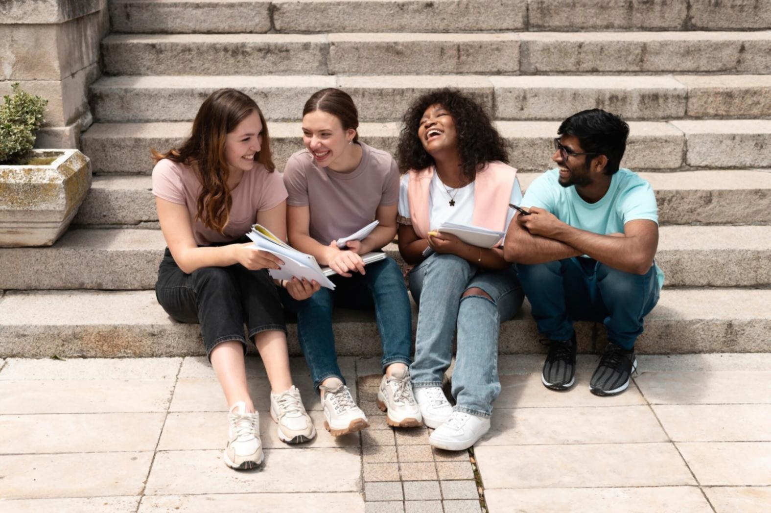 Modern workspace with financial documents and digital tools